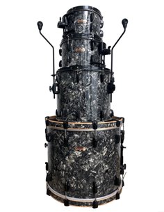 Pearl MRV924XEP/B417 Masters Maple Reserve - Pewter Abalone/Black HW