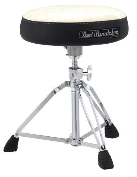 Pearl D-1500WST Roadster Drum Throne - White
