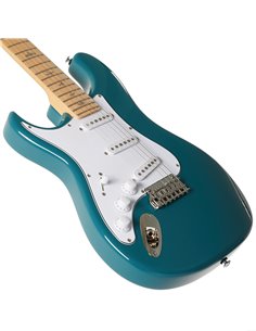 PRS SE Silver Sky LH 6J Nylon Blue 2