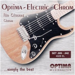 Optima struny pro E-kytaru Chrome Strings. Round Wound - G3 .016