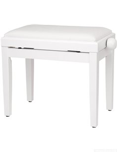 Steinmayer Piano Bench White Matte