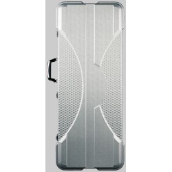 RockCase - Premium Line - Electric Guitar ABS Case, rectangular - Silver, 4 pcs.