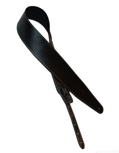 Shaman CJ Leather Guitar Strap, Black