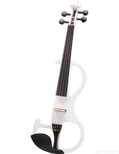 Classic Cantabile EV-90WH 4/4 E-Violin White 2
