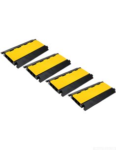 Pronomic Protector 3-90L Cable Bridge 3-Chamber with Plug Connection 4x Set