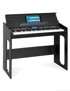FunKey DP-61 III Keyboard with 61 Keys in Digital Piano Design Black
