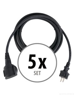 Stagecaptain PSPEXT-10 Extension Cable IP44 10m 5x Set