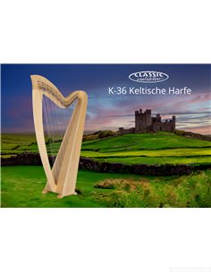 Classic Cantabile K-36 AW Celtic Harp 36 Strings 2