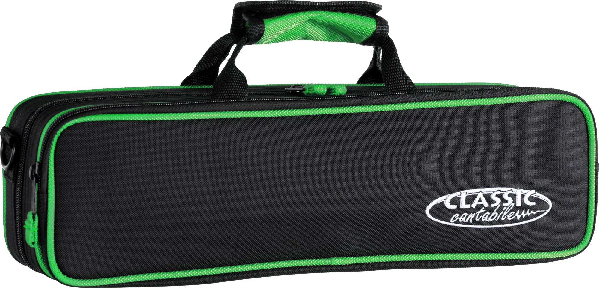 Classic Cantabile Lightweight Case for Flute Green