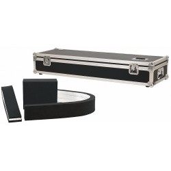 RockCase - Standard Line - Keyboard Flight Case, 145 x 49 x 20 cm / 57 1/16x 19 5/16x 7 7/8 - Black