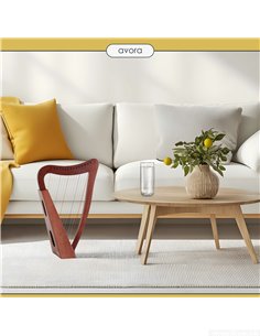 Avora Celtic Harp 15 Strings Mahogany 2