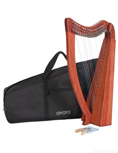 Avora Celtic Harp Mahogany 19 Strings