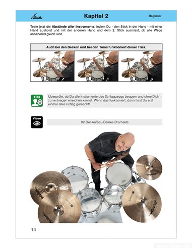 Michael Christoph Drum School "Beginner"