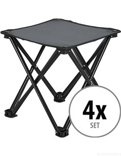 Stagecaptain TP-334 Camping Folding Stool 4-Piece Set