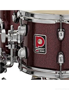 PREMIER Revolution 20&quot 5pc Drum Kit Bundle Red Sparkle 2