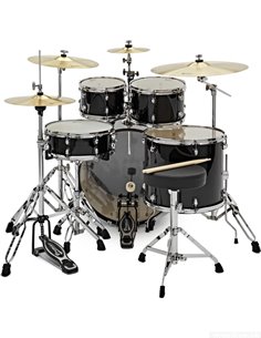 PREMIER Revolution 20&quot 5pc Drum Kit Bundle Black