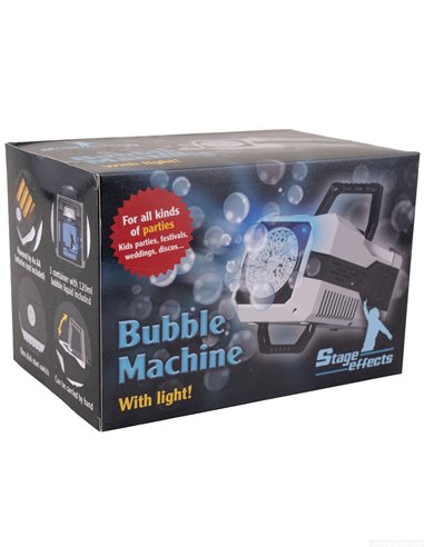 Stroj na bubliny se světlem